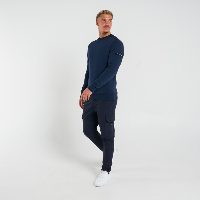 Hartley Crew Sweater - Navy