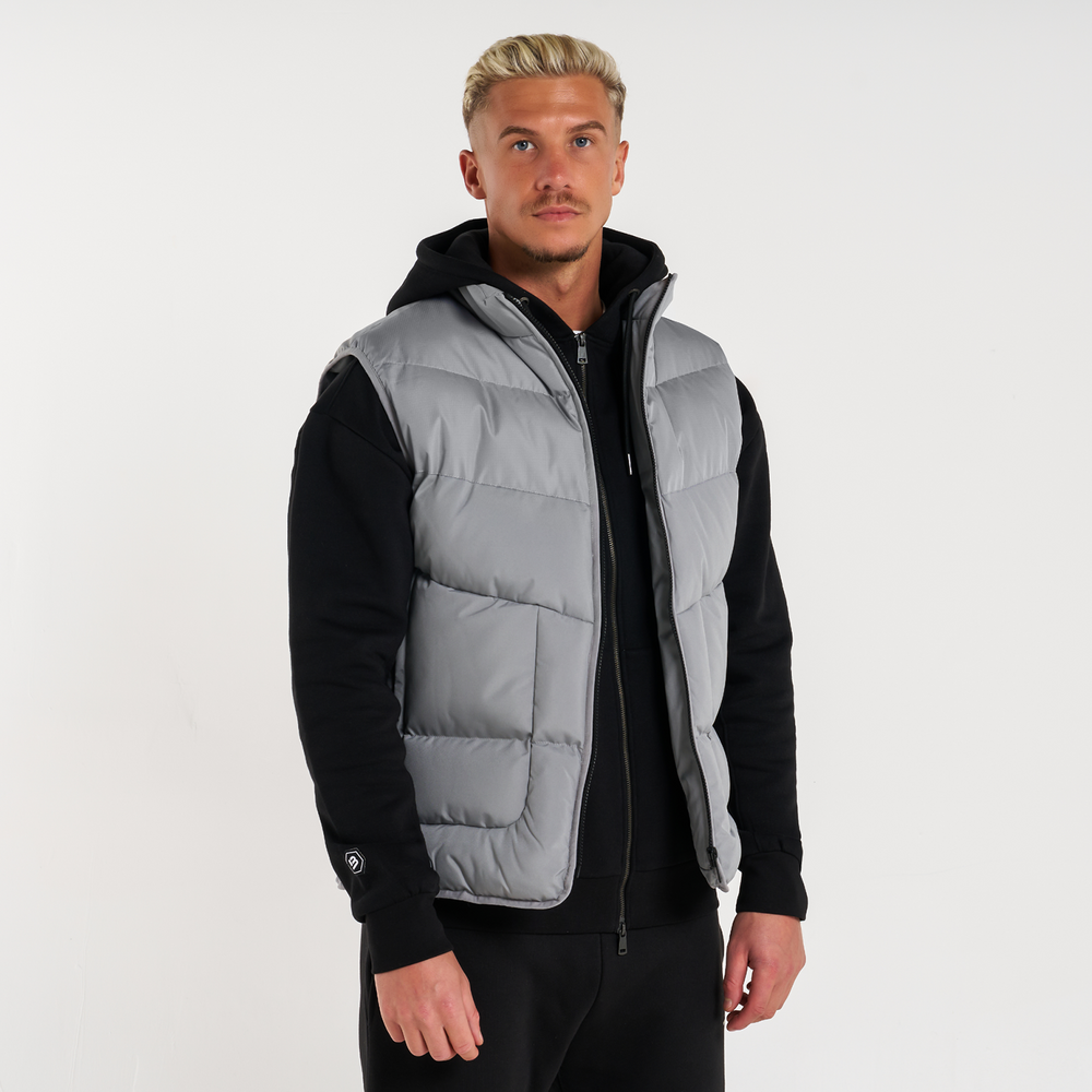 Castillo Gilet - Mid Grey