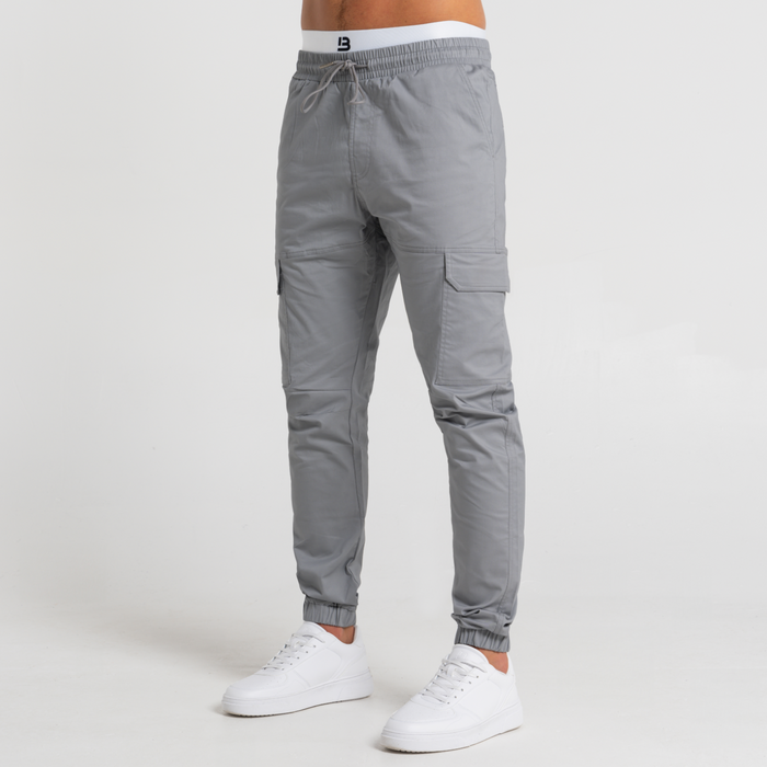 Rivero Cargo Pants - Light Grey