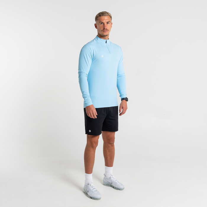 Signature Sports 1/4 Zip - Light Blue