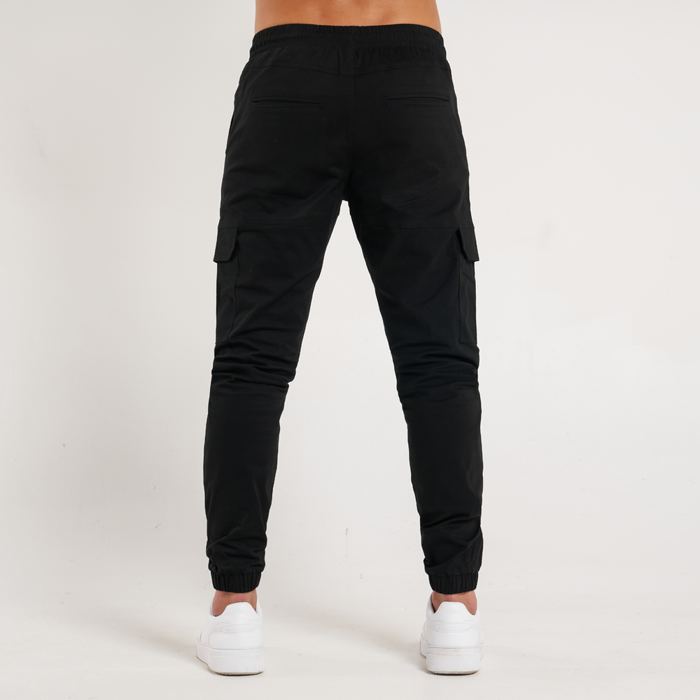 Rivero Cargo Pants - Black/Black